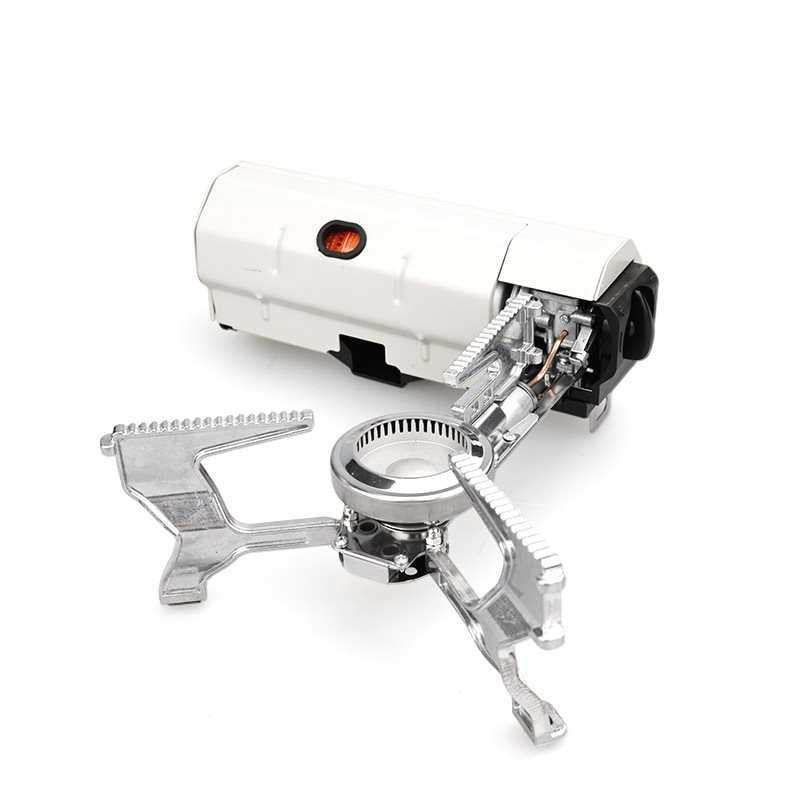 新款便携折叠式卡式炉户外野营露营便携炊具围炉煮茶户外烧烤防风 - 图1