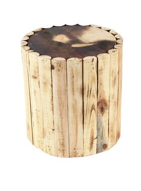 厂家销售手工制作原木凳花架换鞋凳实木客厅装饰咖啡馆茶几木凳