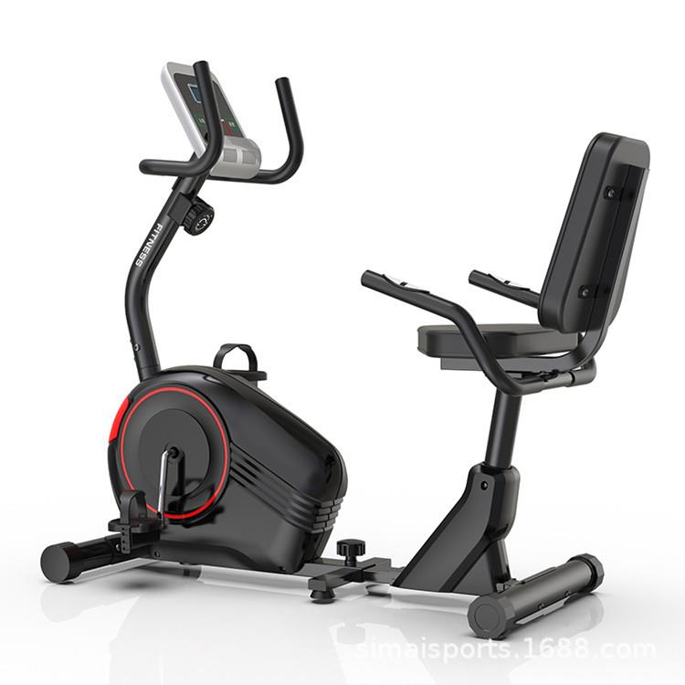 Simai horizontal exercise bike cross-border magnetic control bike indoor stepper lower limb power bike spinning bike source factory