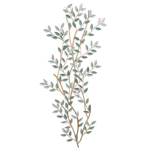 创意墙面壁挂装饰立体餐厅玄关壁饰挂饰卧室房间铁装饰假绿植挂墙 - 图3
