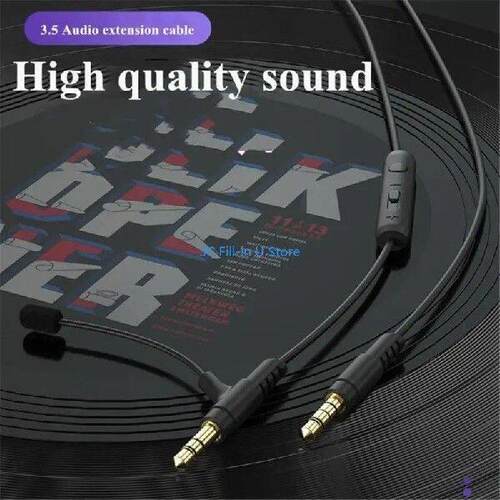 G8TA Detachable Gaming Headphone Cable 3. 5mm Noise - 图3