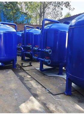 浮动床过滤器全自动过滤供应雨水过滤装置 双级浮床