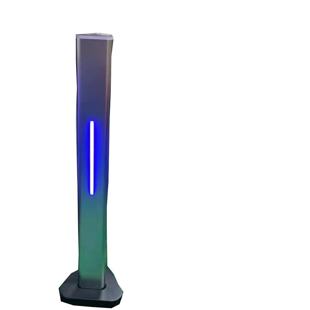 Attendance access control column face recognition temperature measurement detection installation pole face department machine ban punch card system gate machine