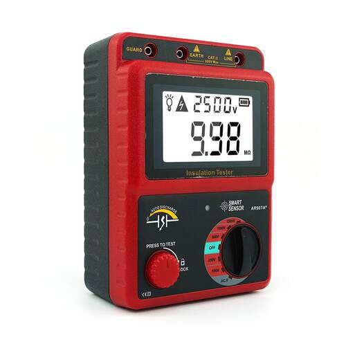 AR907A+数字式绝缘电阻表数字兆欧表 - 图1