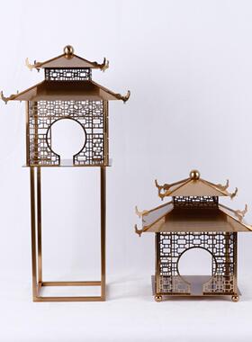 代轻软奢售楼处样XP-1957板间客房装饰品摆件设会所电柜视新中式