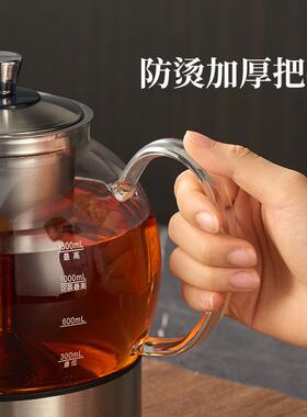 欧美特蒸汽煮茶器2025新款煮茶壶家用自动烧茶机保温一体茶具白茶