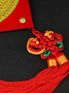 文王工艺品供应彩绘挂结罗盘方形罗盘公司店铺家居吉祥风水挂