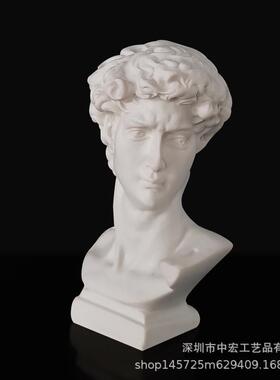 组树脂迷你小石膏雕像全套二代美术教具用品欧式家居摆件饰拍摄