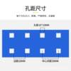 Factory hardware square hole hole board storage rack metal repair hardware tool storage rack wall hanging board