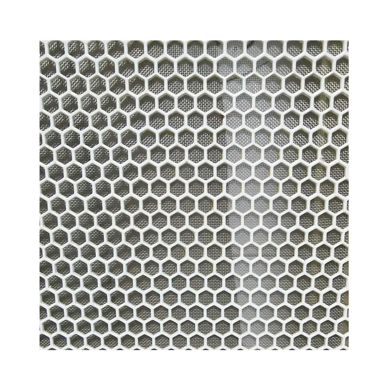 Stainless steel punching tray copper hole plate chassis grille fan air outlet grille round hole ventilation and heat dissipation board machine