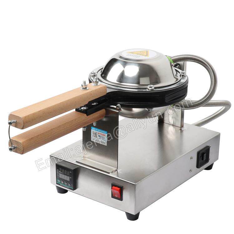 Original Hong Kong Greater China commercial digital display egg waffle machine electric heating scone machine egg waffle maker non-stick pan can be ordered 110V