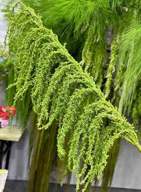 新款龙须草仿真花毛毛虫吊米柔丽丝垂吊情人泪软装装饰婚庆绢花艺