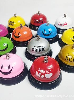 竞赛抢答按铃器上下课按铃厨房传菜铃宠物训练玩具按铃呼叫铃铛