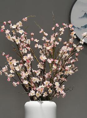 高档景德摆镇落地花瓶居客家厅插花玄关覆古现约代简装饰品花器陶