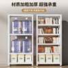 Ultra-thin bedroom iron art ultra-narrow bookshelf gap wall cabinet bathroom storage hole plate storage rack behind door
