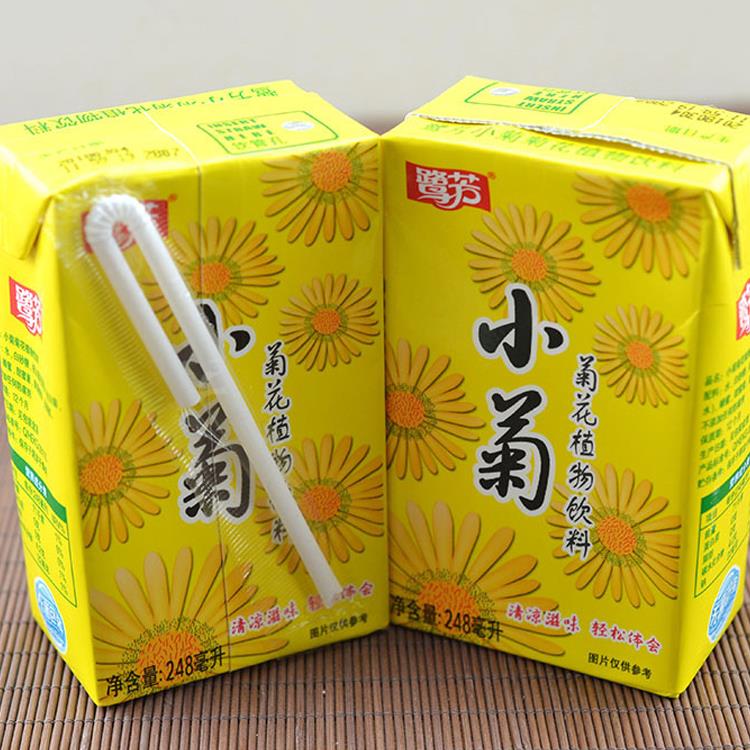 鹭芳小菊花茶凉茶饮料菊花茶整箱24盒清凉茶饮料夏日消暑饮品