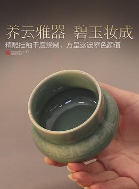 宋式陶瓷香炉家用室内香线香插提供香古董檀香中国供应香薰燃烧器