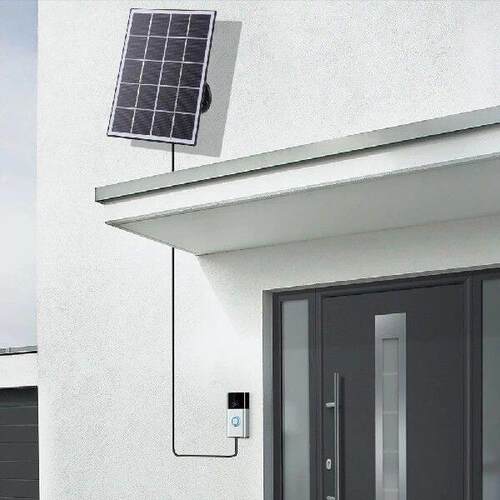4W Solar Panel for Ring Doorbell IP65 Waterproof Solar - 图1