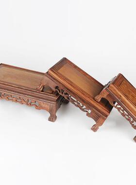 加高家用佛像垫高底座观音底座莲花座有线虎脚台佛像底座