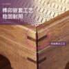 Yili solid wood Kung Fu tea set storage box dustproof tea tray purple clay pot storage rack teapot tea cup multifunction rack