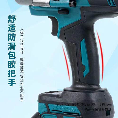 2000牛牧田款锂电扳手无刷大功率修架子汽修木工充电套筒风炮 - 图2