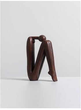 ali-6925圆头人摆件店样板房家简居客厅玄关约可爱送礼酒北欧装饰