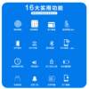 Glass door password lock, punch-free metal shell, office fingerprint lock, attendance single and double door, smart lock manufacturer