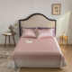 Summer pearl silk mat 1.5m 1.8m bed light luxury sweet pink lace lace bed sheet ice silk mat