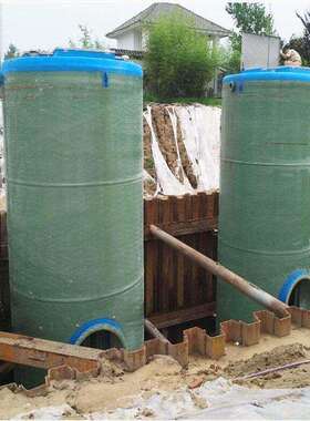 玻璃钢一体化泵站地埋污水处理设备市政污水处理设备雨水收集器