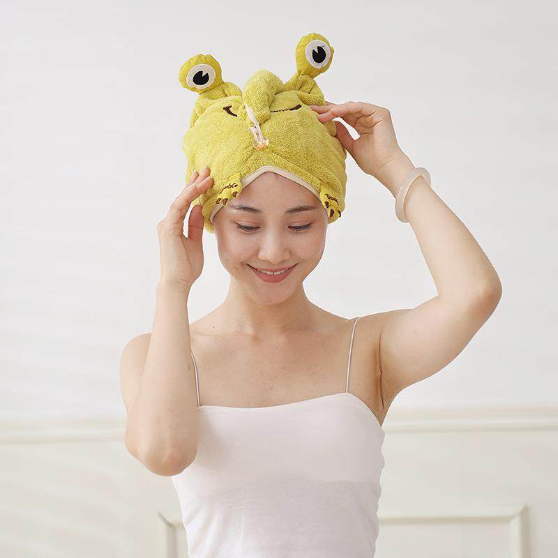 柔软洗头干发帽子护发新款擦洗吸水快速干加厚可爱加大包头巾家用,淘宝优惠券,粉丝福利购,淘宝优惠卷