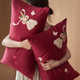 100 long velvet cotton tribute satin wedding four-piece set big red cotton 1.5m1.8m bedding sheets and quilt cover