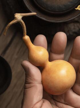 铜葫芦手把件男士随身把玩小摆件办公室解压礼物中医馆新中式摆设