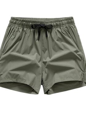 Highly recommended 5-Piece Men's Ice-Silk Sports Shorts Set