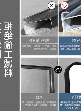 metal frame rack full-body mirror wall mirrow Bedroom mirror