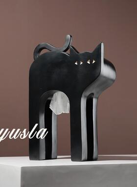 现柜代简约客厅茶几柜厅纸巾盒抽墅OBO纸盒餐吧台酒店别摆件软装