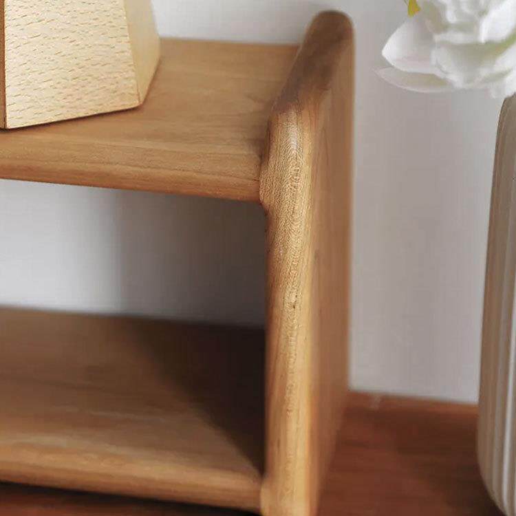 Double guest floor solid MSF-SN00 wooden countertop storage cherry wood black peach wood study room tea set rack wall hanging