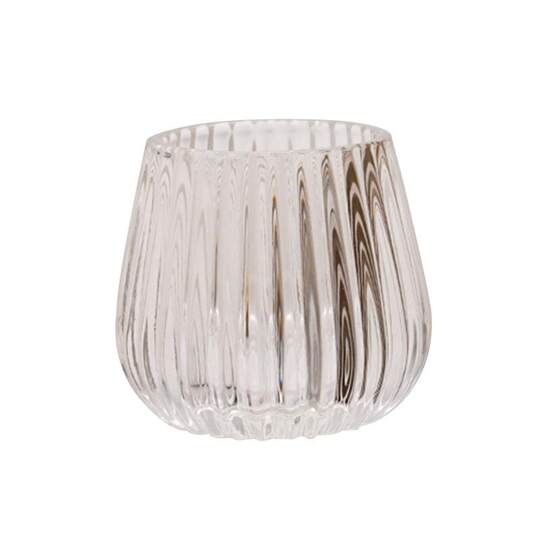 Pine cone glass candle cup romantic candlelight dinner props aromatherapy candle holder empty cup home light and shadow atmosphere decoration