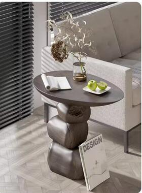 艺贝子艺术诧寂风玄关桌柜条案入户过道条案设计师款样板房装饰品