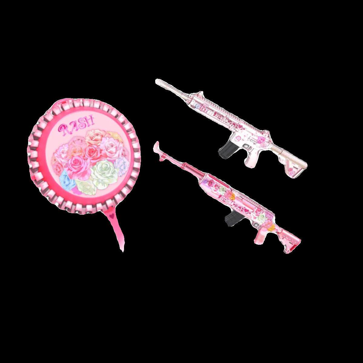 pubgPUBG绝地求生RASH悲喜和我结婚吧武器套装平底锅M416/SKS联名皮肤