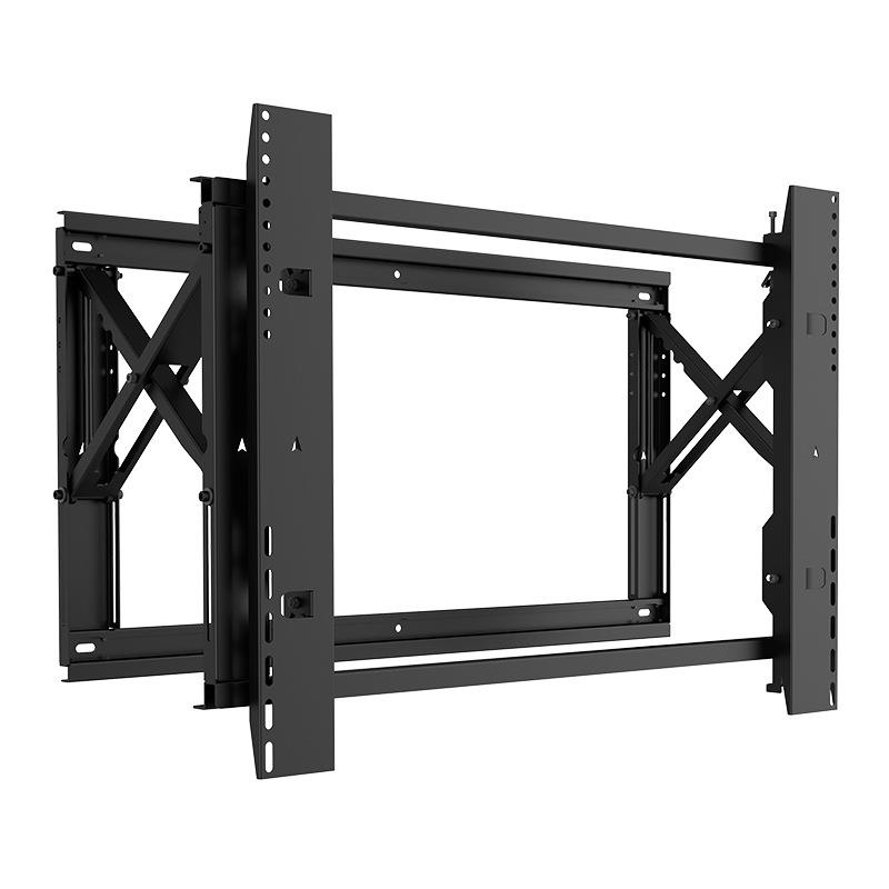 Manufacturer supplies TV bracket with maximum load capacity of 90kg, 100-inch inline splicing front maintenance and installation TV bracket