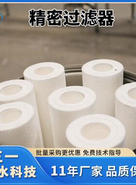 不锈钢保安过滤器水处理设备配套使用安保精密过滤器前置过滤器