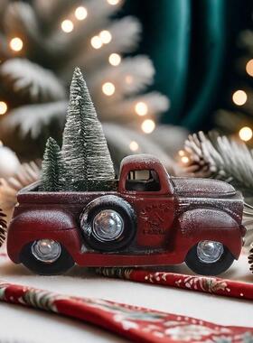 圣日诞节新款热像销圣饰诞红色小20211101汽车圣诞树装雕圣诞节树