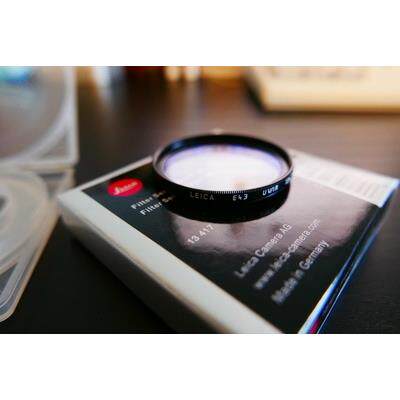 Leica 徕卡 Q3 XV D-LUX7 T Q2相机E39 43 46 60mm莱卡原装UV保护镜 - 图1