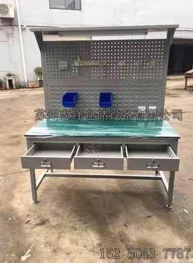 铝型材防静电工作台带灯架重型工作台装配流水线线棒工作台