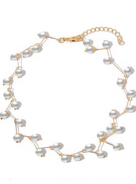 Heart Pendant Short Necklace Women