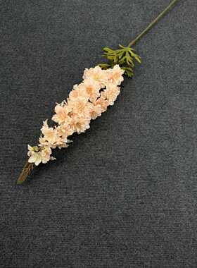 新雀仔花假花高档白绿色系仿真花婚礼背景装饰假花户外婚礼花材草