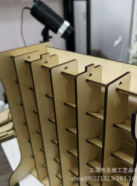 模型工具收纳架  油漆瓶 稀释瓶 木盒桌面 漆架