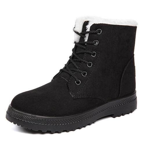 Winter Boots for Women : Womens Snow Boots Warm - Ankle Fur - 图3