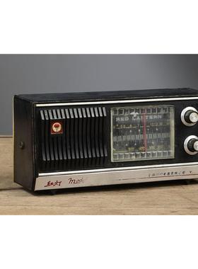 老式收音机民俗老物件密室逃脱剧本摆设收录机怀旧道具样本覆古