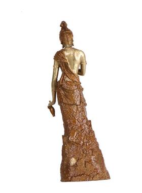 杨铜记 铜器 心愿观音 摆件 南海观音菩萨工艺品 自在观音